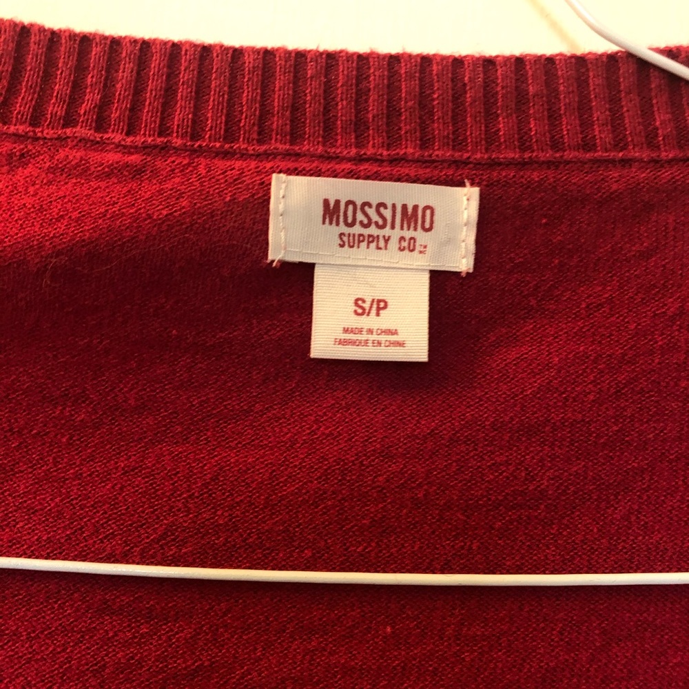 Mossimo Red Cardigan - Picture 2 of 3